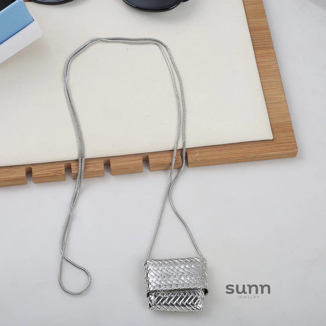 Ida Vintage Woven Necklace