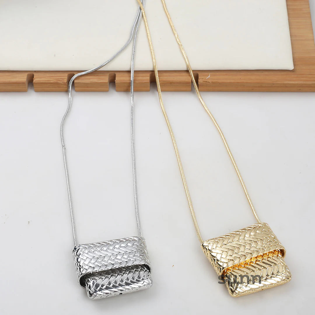 Ida Vintage Woven Necklace