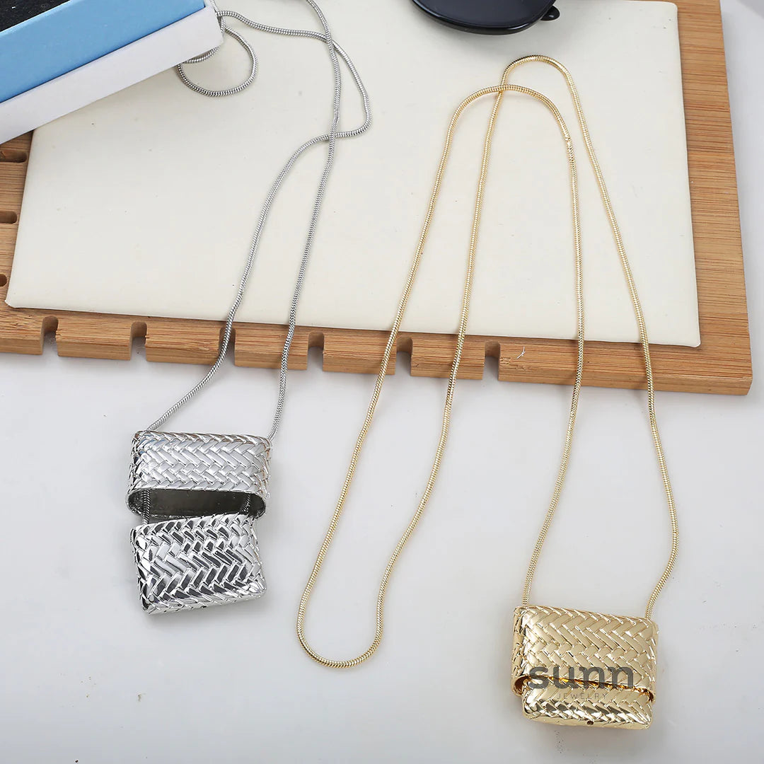 Ida Vintage Woven Necklace