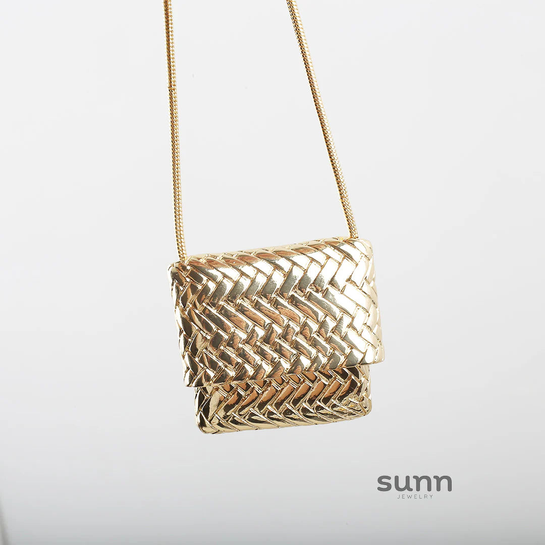 Ida Vintage Woven Necklace