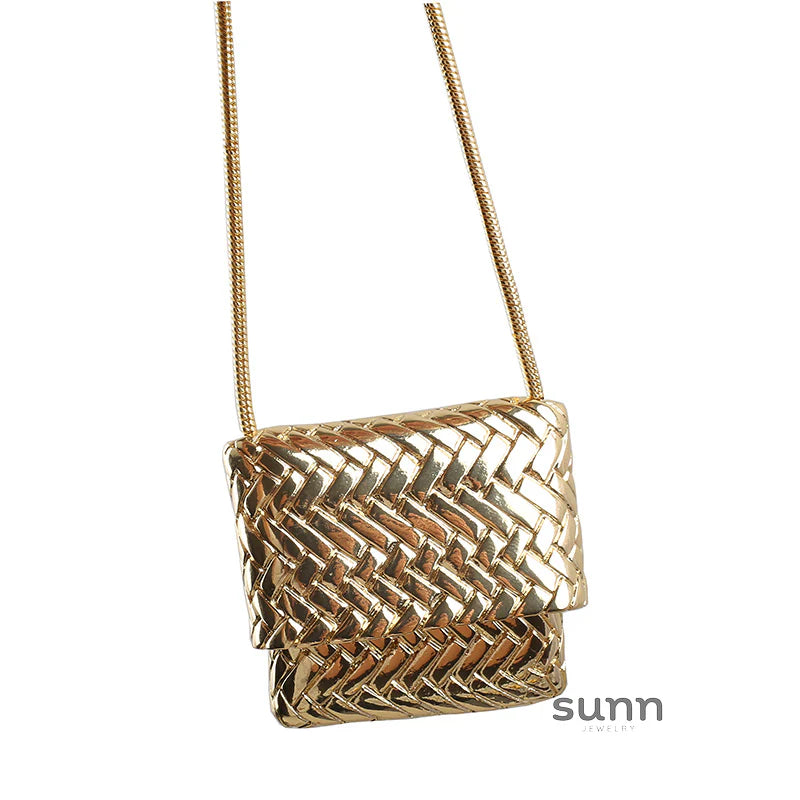 Ida Vintage Woven Necklace