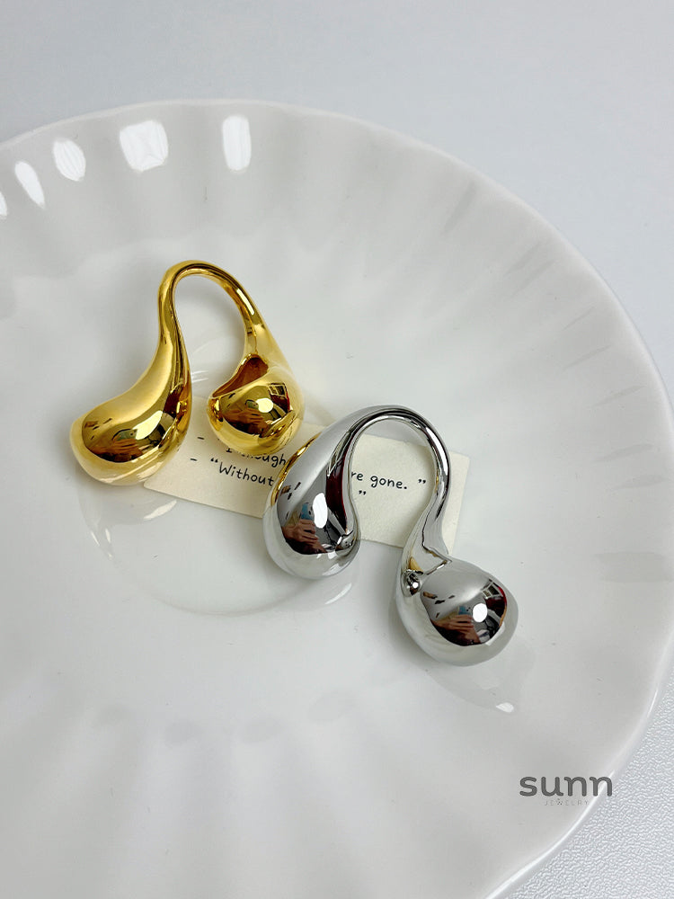 Idy Elegant Water Drop Ring [R8NOPVK9]