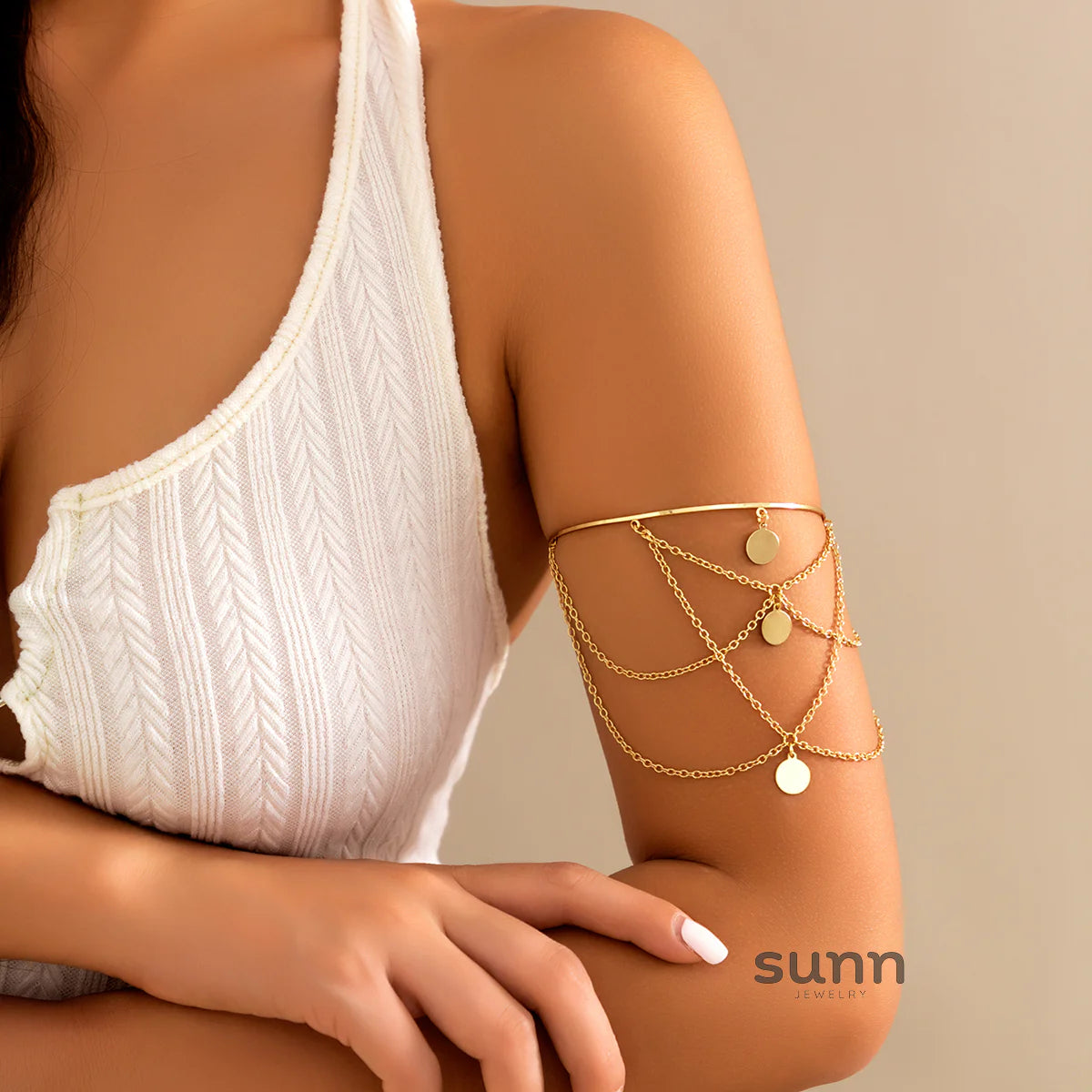Ifeoluwa Chain Arm Cuff