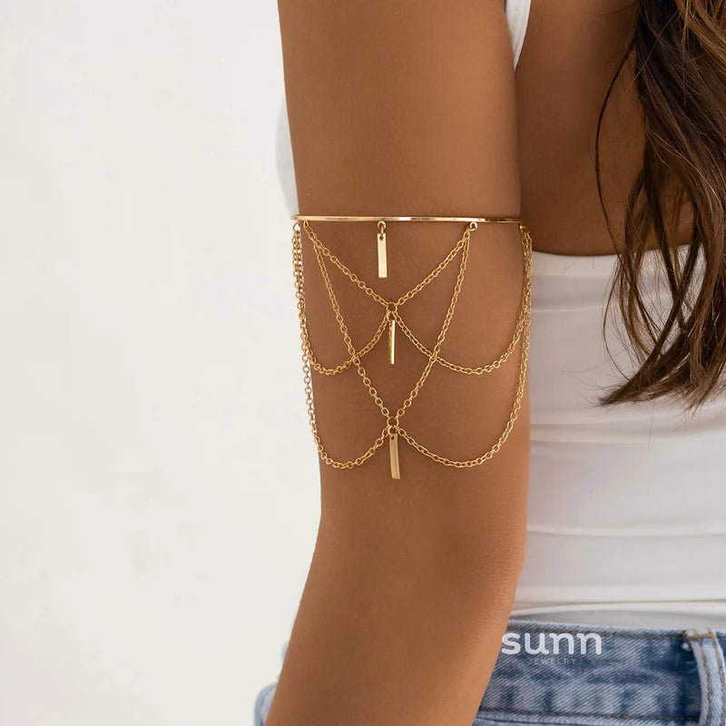 Ifeoluwa Chain Arm Cuff