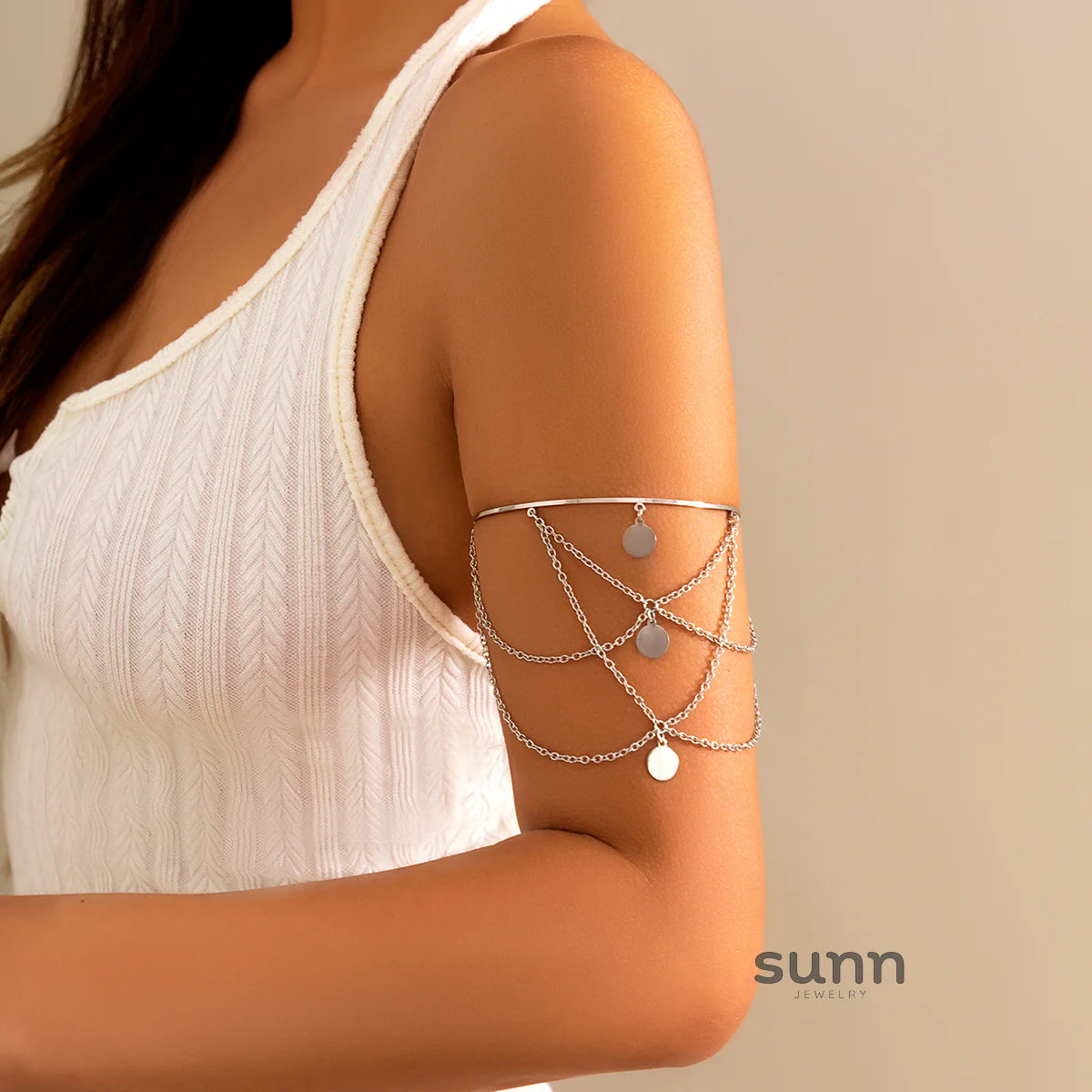 Ifeoluwa Chain Arm Cuff