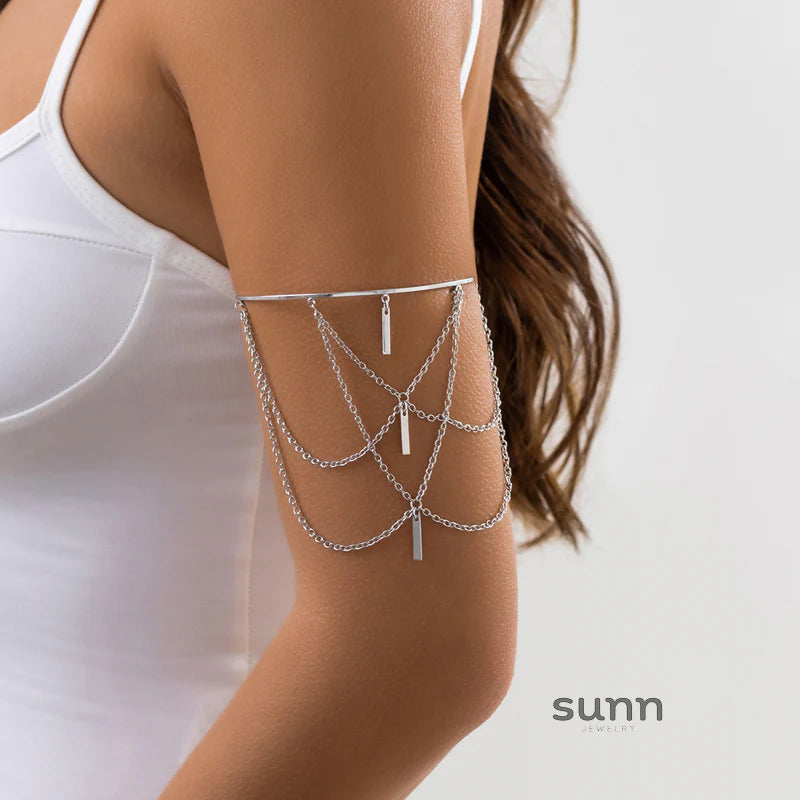Ifeoluwa Chain Arm Cuff