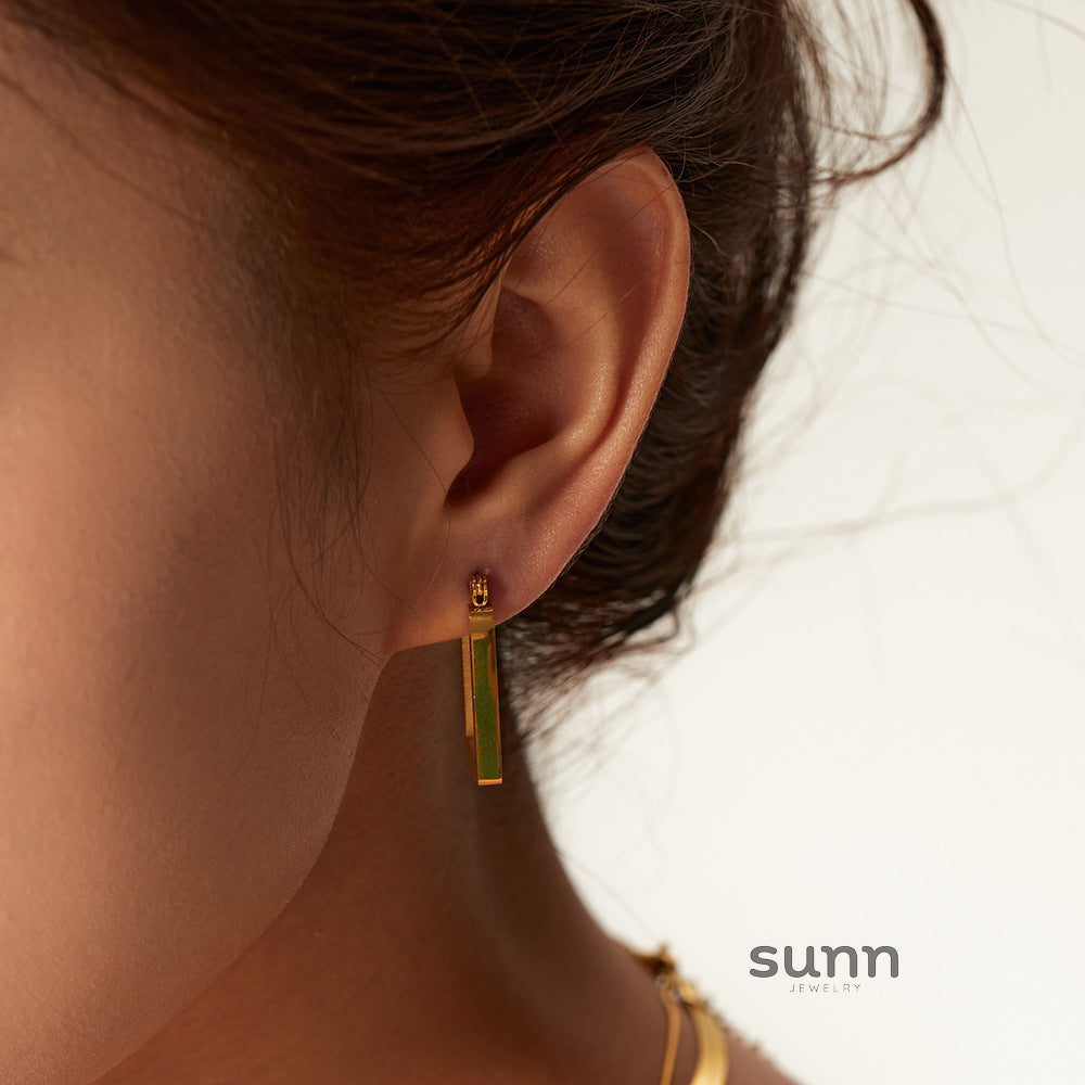 Ifeoluwa Croissant Hoop Earrings [2KWECKVS]