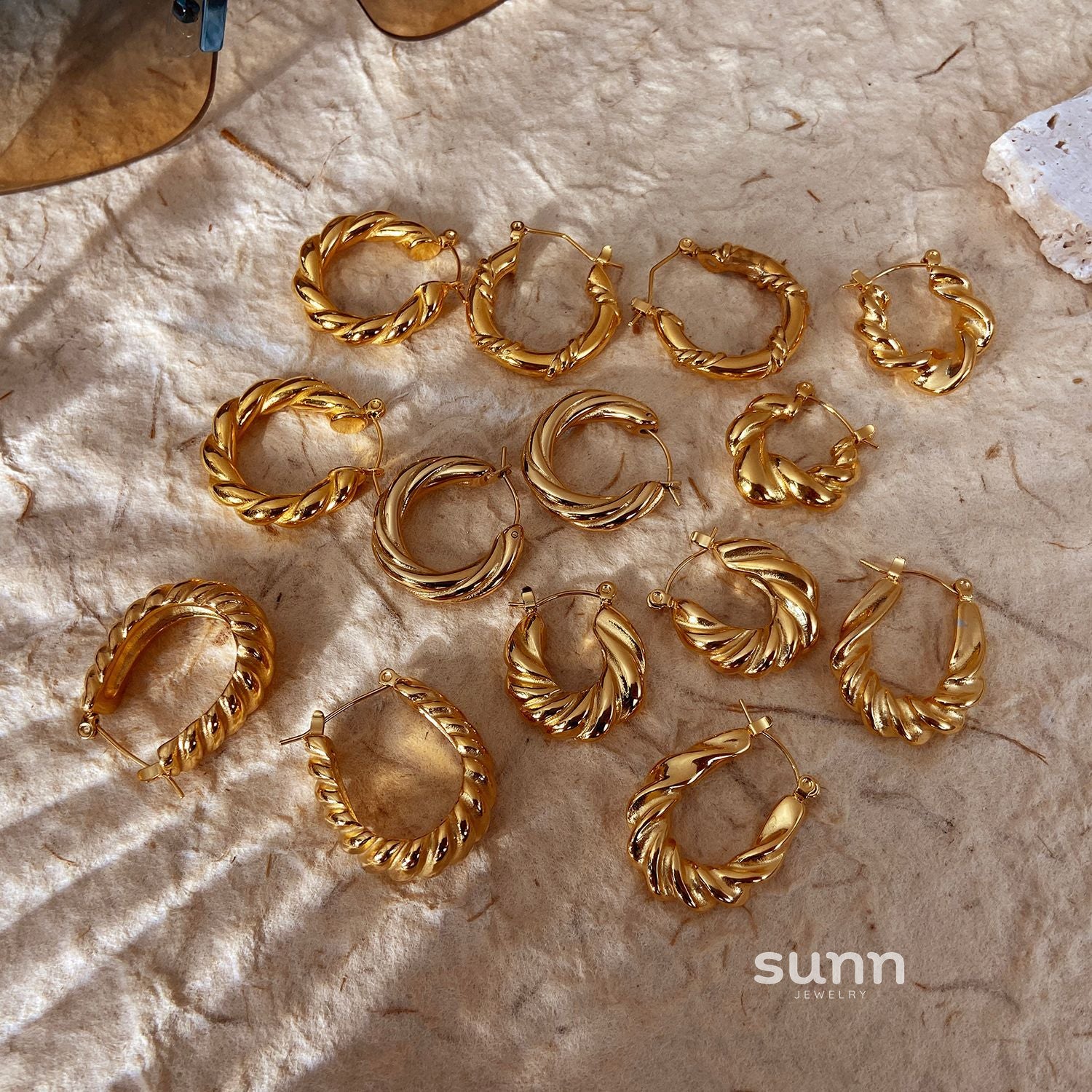 Ifeoluwa Croissant Hoop Earrings [NKXWHZGN]