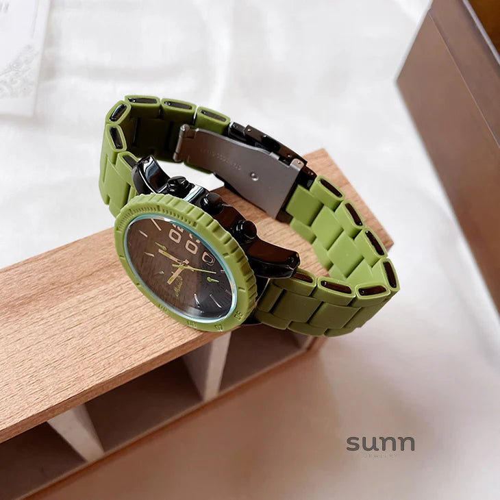 Illiana Bold Silicone Watch