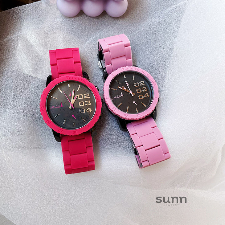 Illiana Bold Silicone Watch