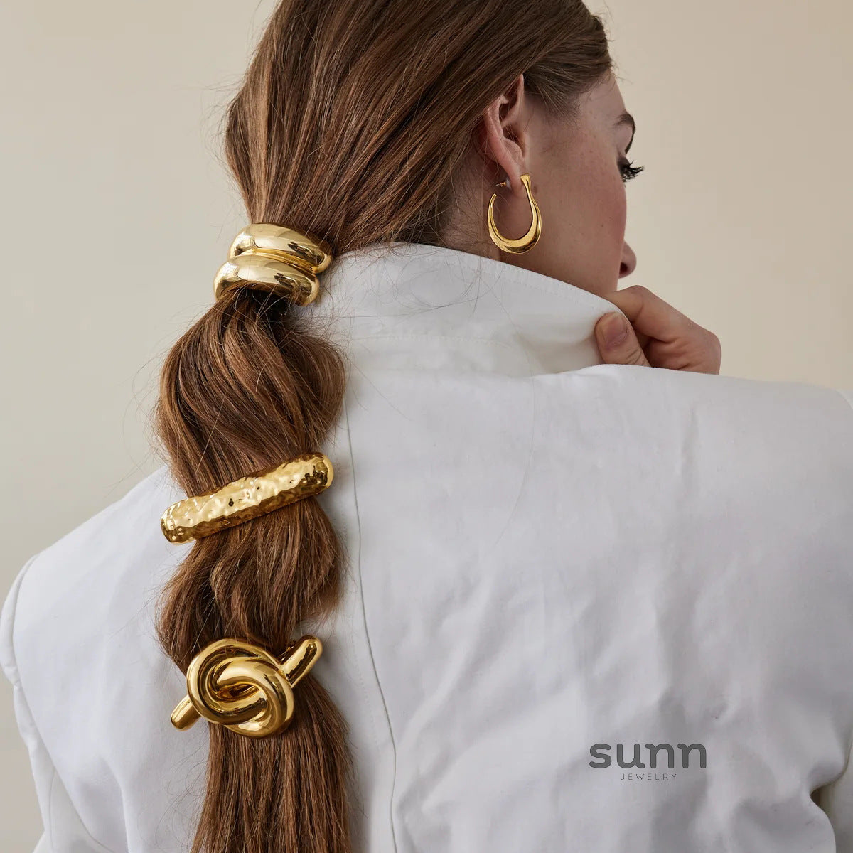 Ily Metal Charm Hair Tie [IRXG6WR9]