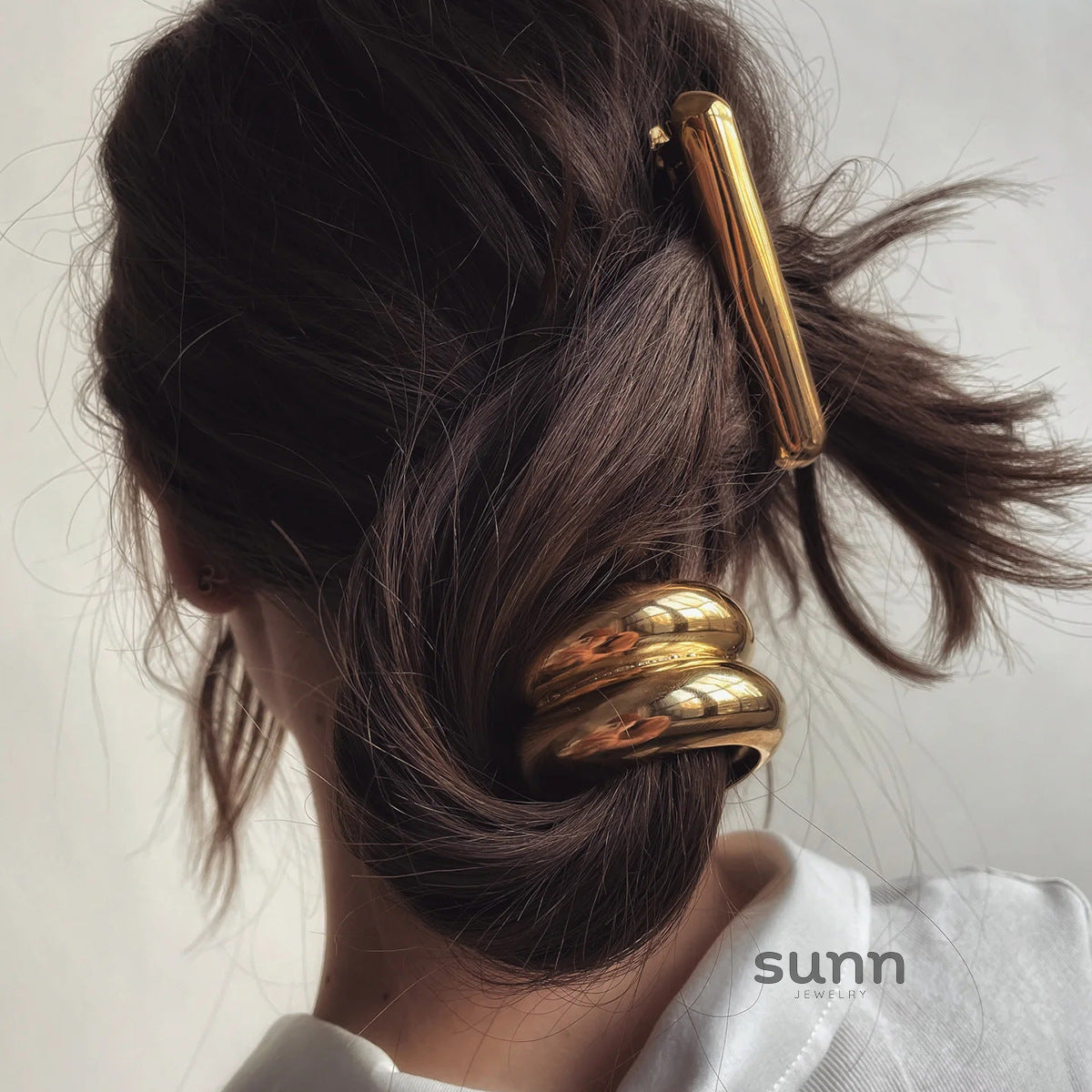 Ily Metal Charm Hair Tie [C7BWWK0F]