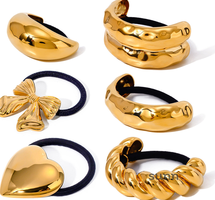 Ily Metal Charm Hair Tie [4CHCHDJE]