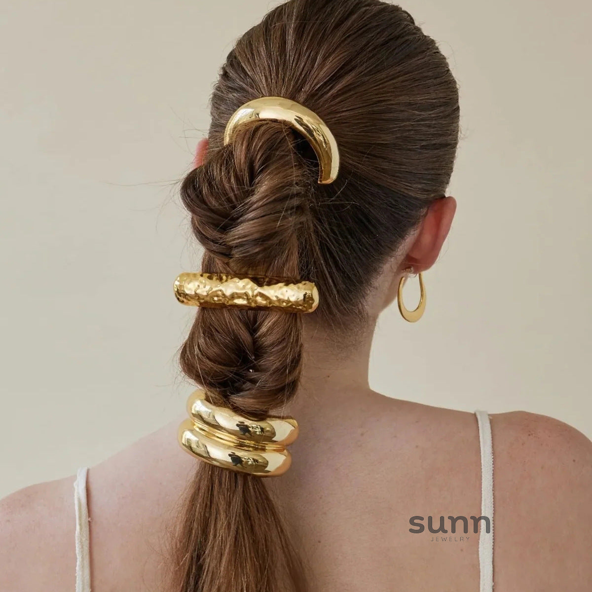 Ily Metal Charm Hair Tie [ENYA1VLR]