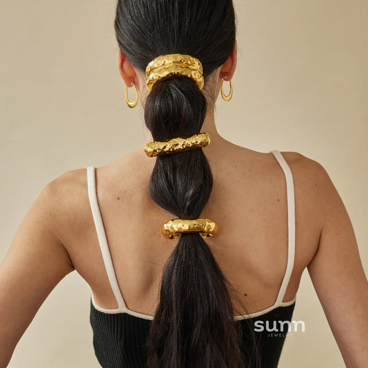 Ily Metal Charm Hair Tie [N5I5PUGN]