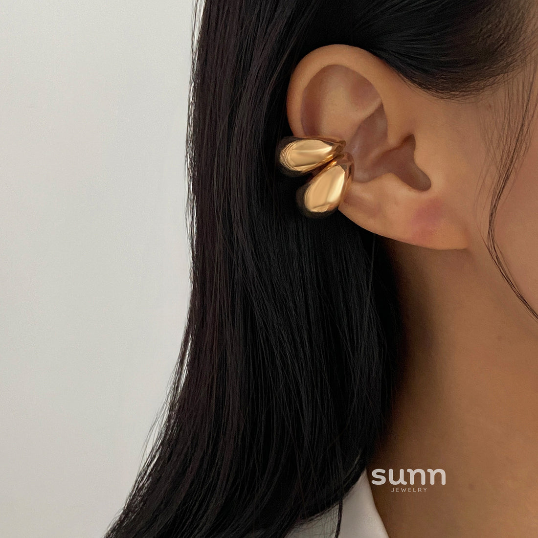 Imara Irregular Geometric Stud Earrings [A1E016LW]