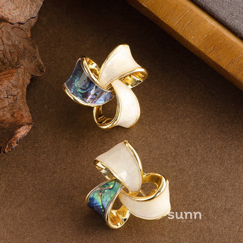 Imogen Abalone Luxe Drop Earrings [QQGGF1ID]