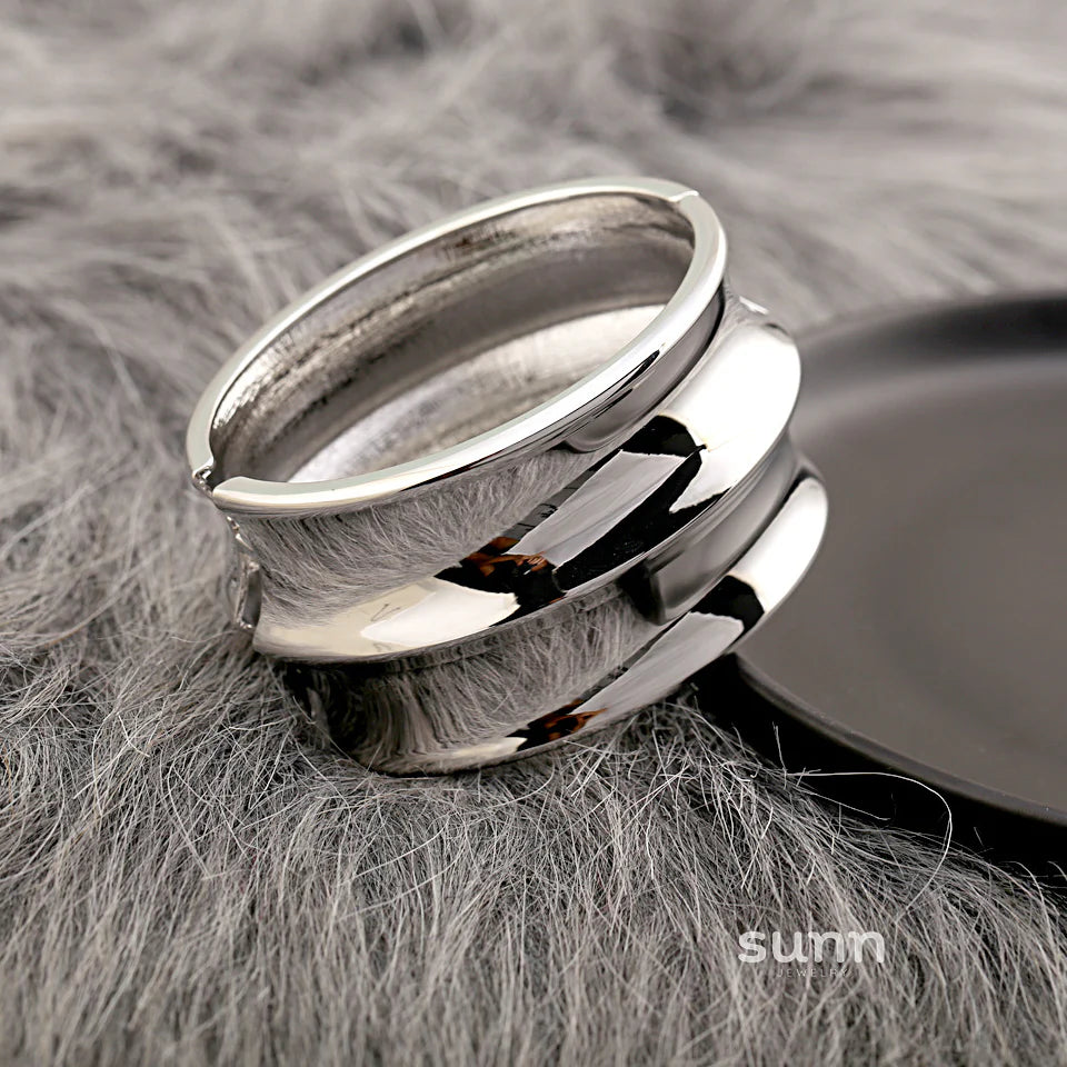 Imogen Polished Cuff Bracelet