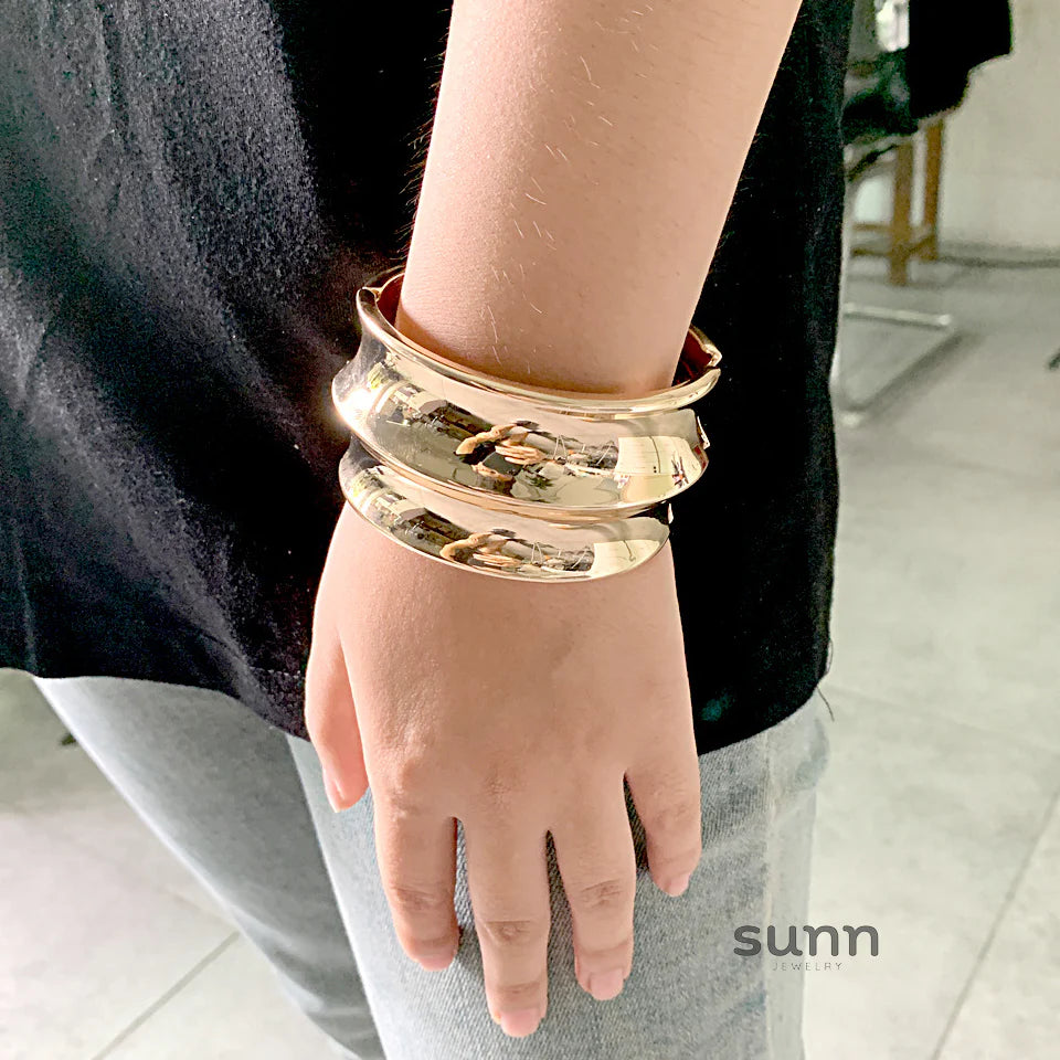 Imogen Polished Cuff Bracelet