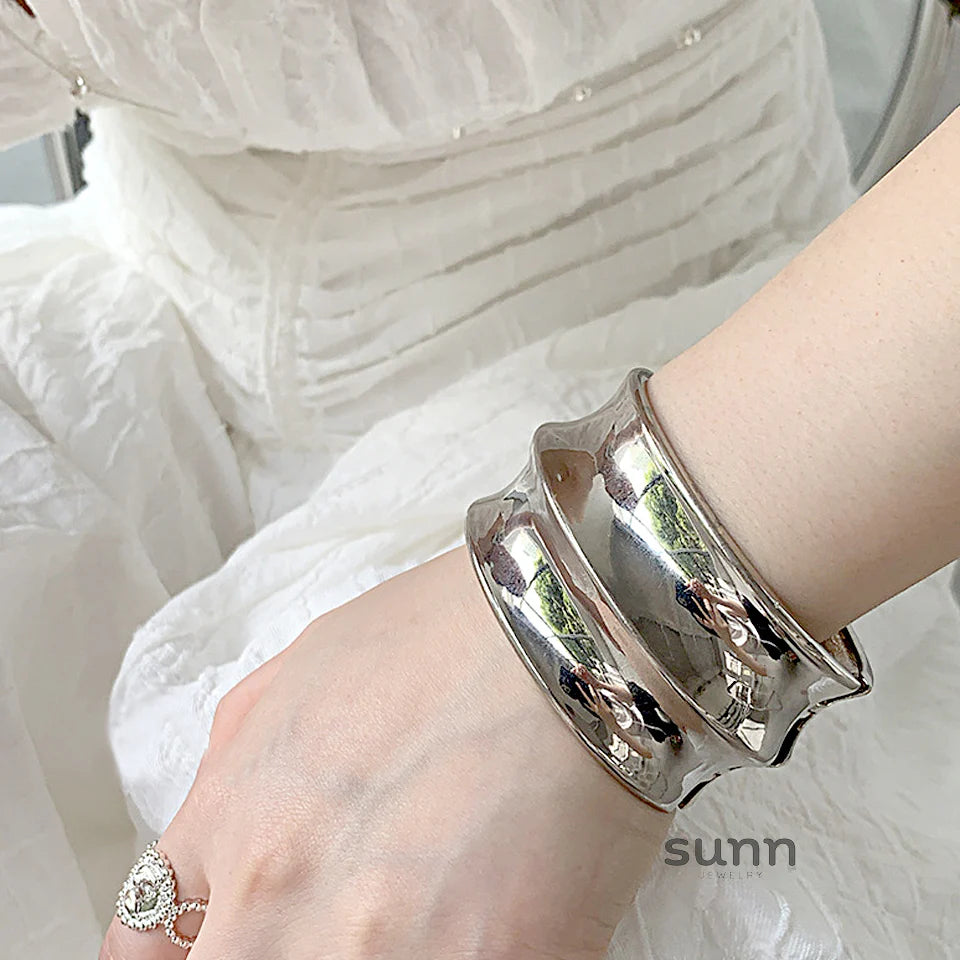Imogen Polished Cuff Bracelet