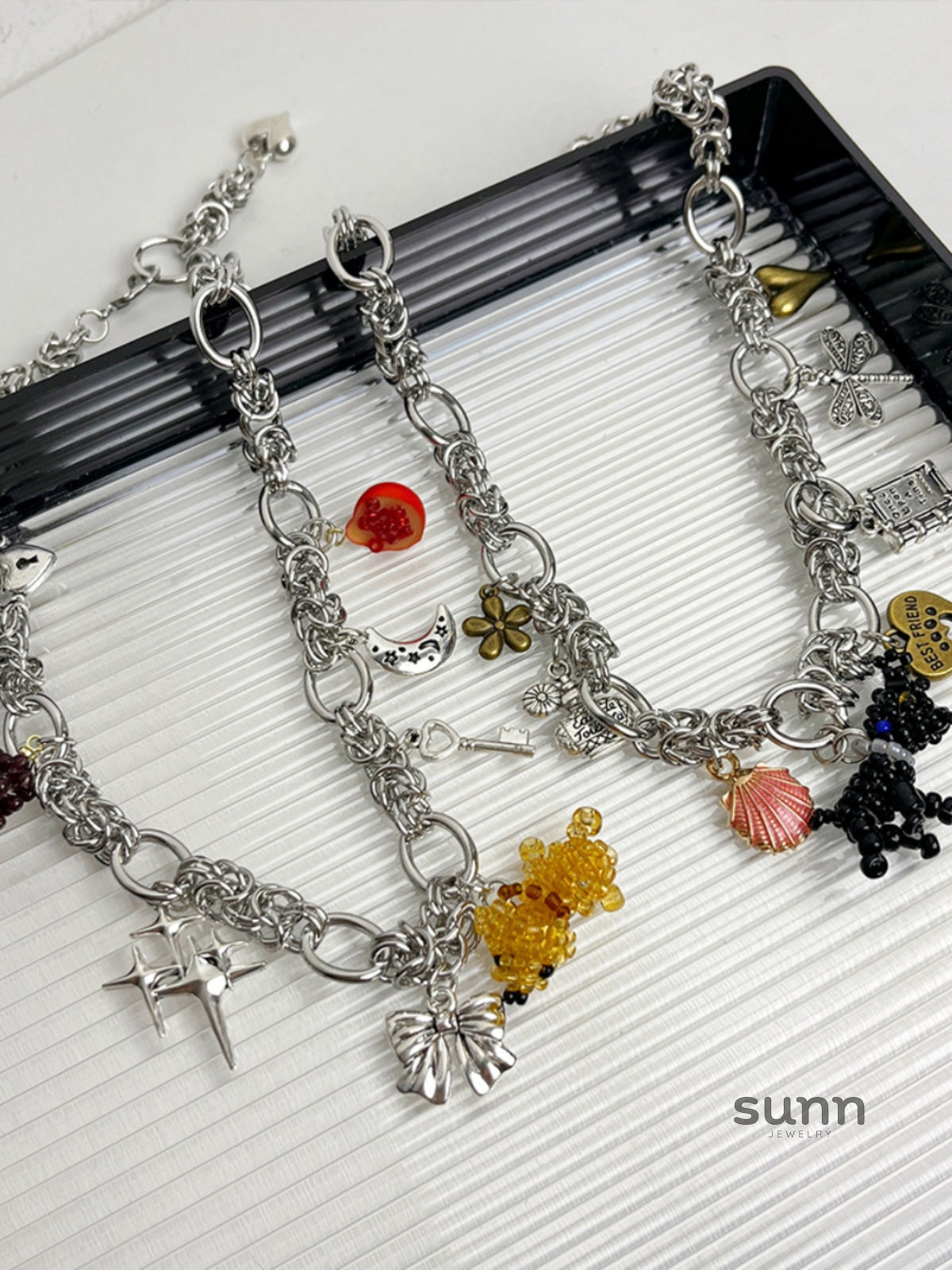 Imogen Puppy Charm Necklace [QQ5W1O0A]