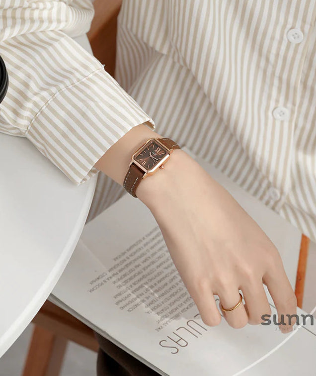 Imogene Refined Rectangular Watch