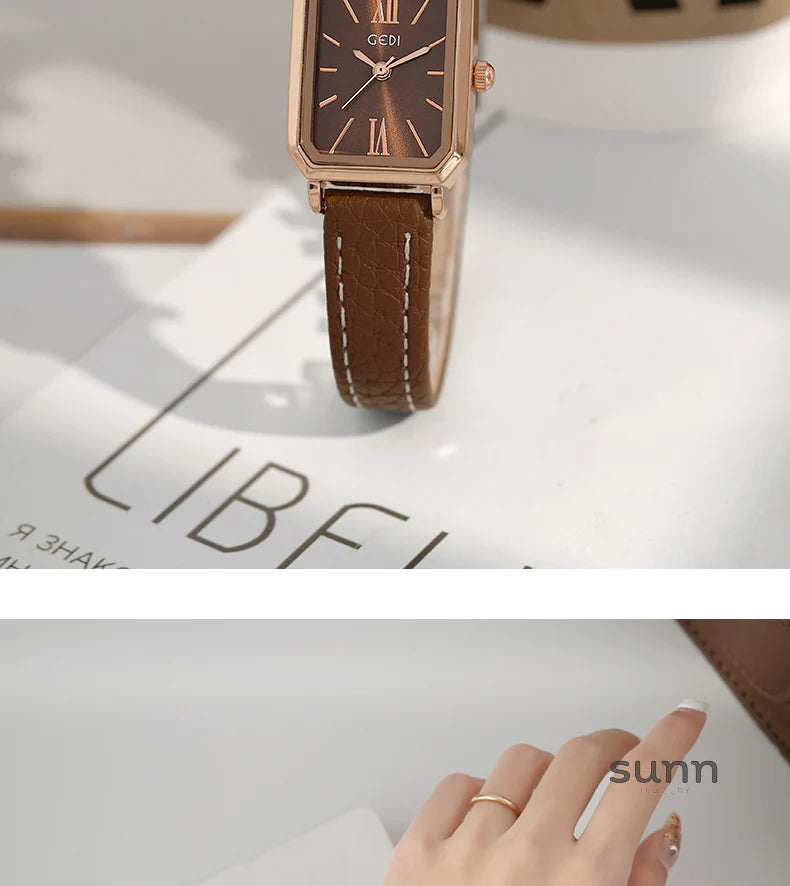 Imogene Refined Rectangular Watch