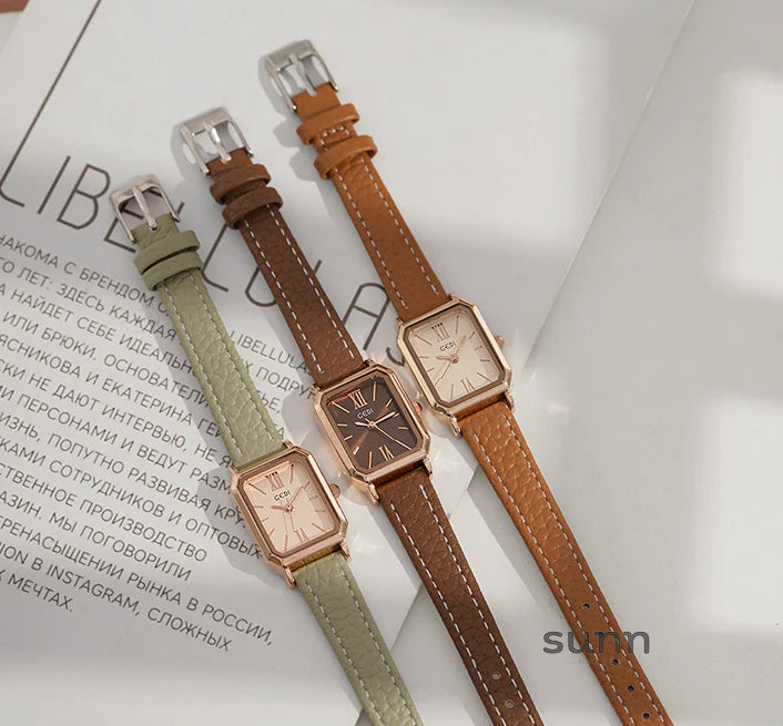 Imogene Refined Rectangular Watch