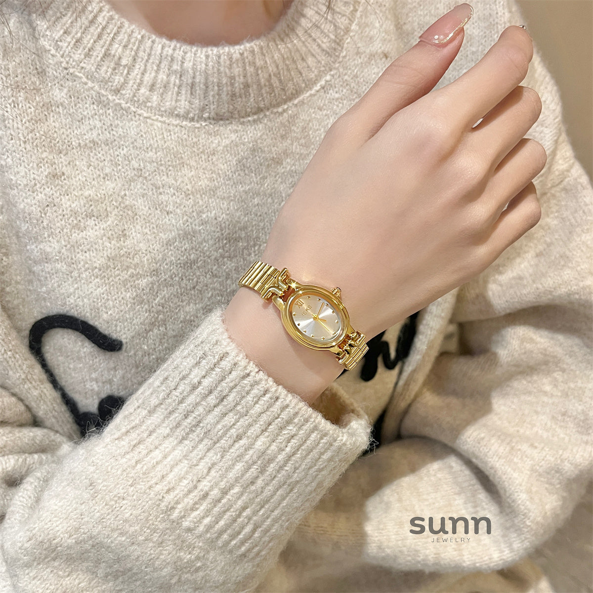 Imogene Vintage Steel Watch [5QT2GFQT]