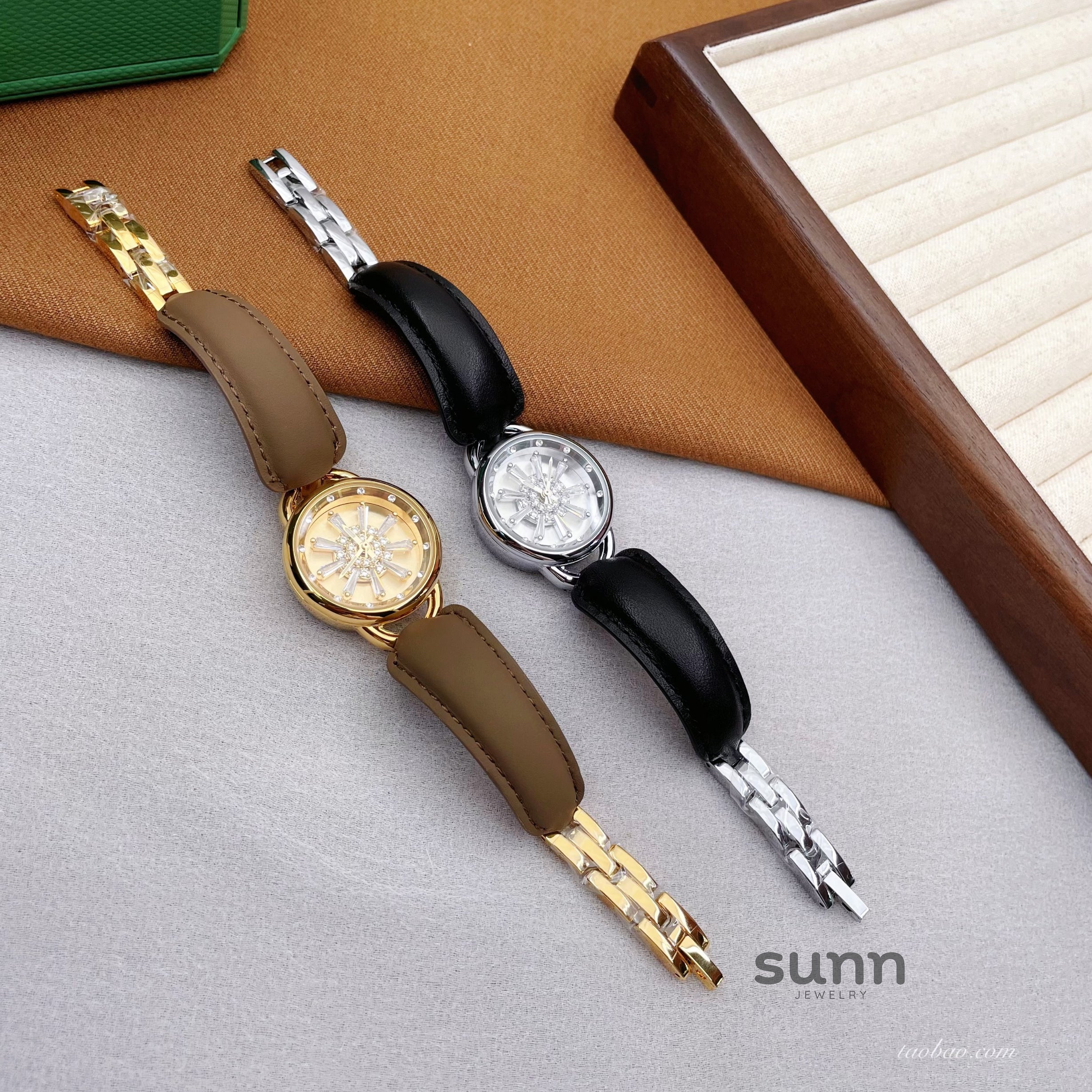 Inaya Rotating Snowflake Watch