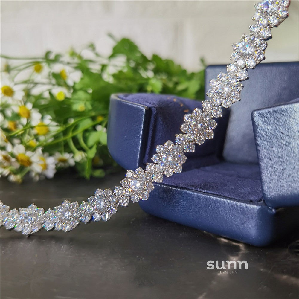 Inaya Zircon Sunflower Bracelet [QVSS5OF8]