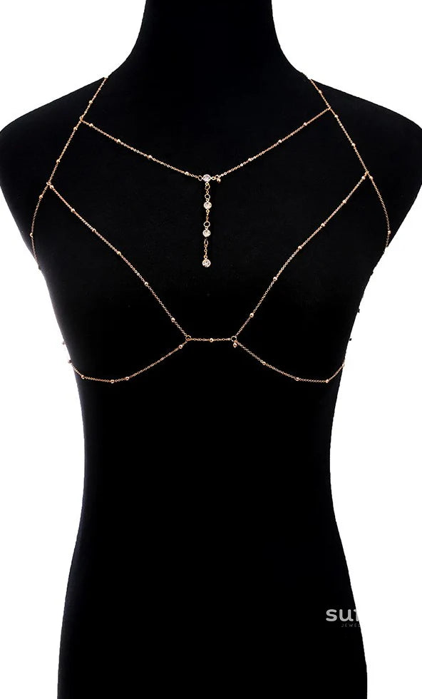 Indiana Layered Tassel Body Chain