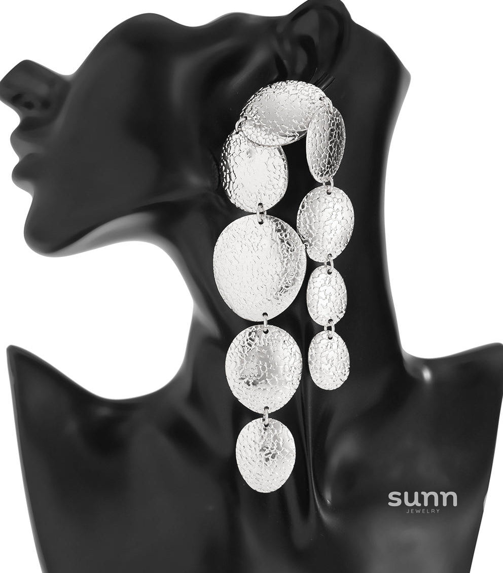 Indy Textured Oval Jewelry Set [XR24GCOV]