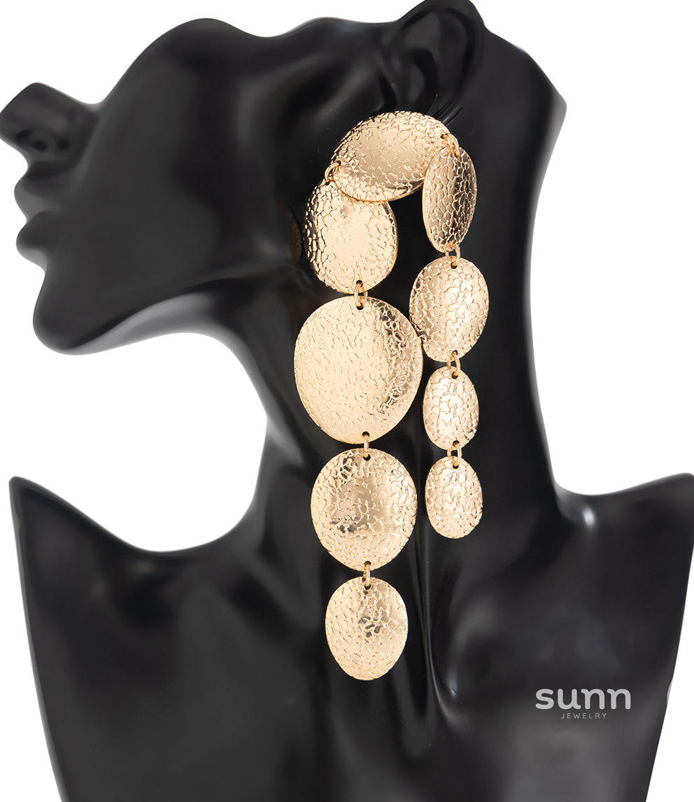 Indy Textured Oval Jewelry Set [UNZJPKT2]
