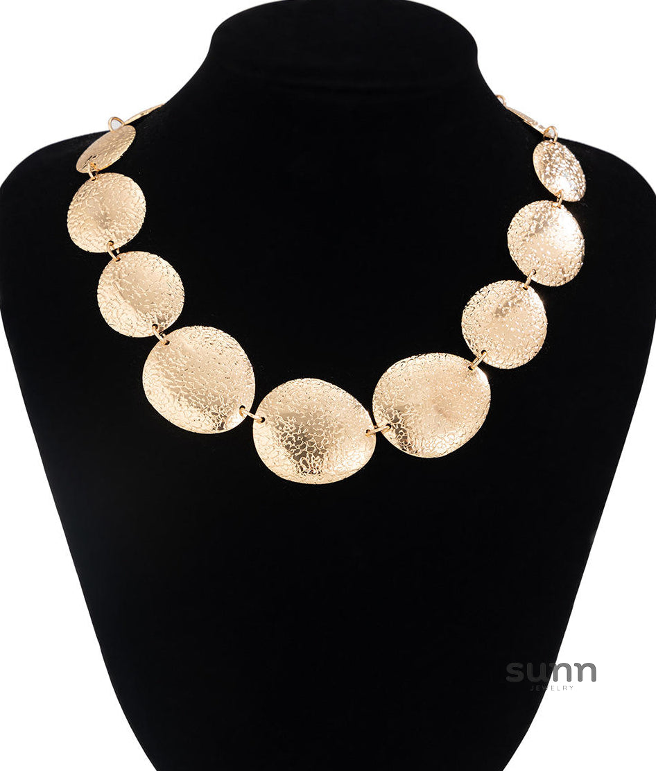 Indy Textured Oval Jewelry Set [MCNPMHMD]