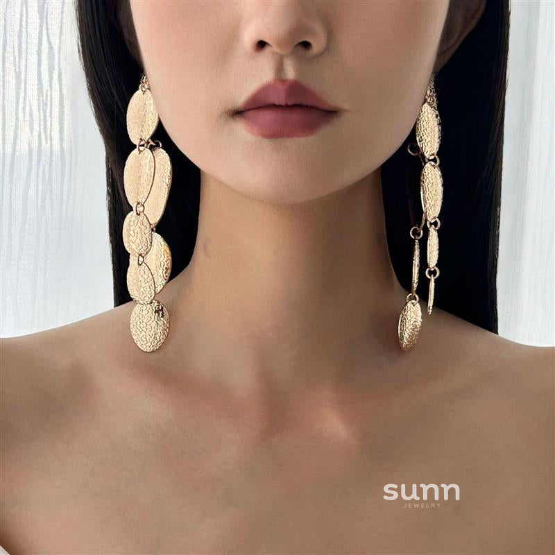 Indy Textured Oval Jewelry Set [JUR1W5L7]