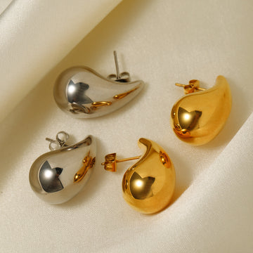 Indya Gilded Drop Earrings [QXRJDERN]