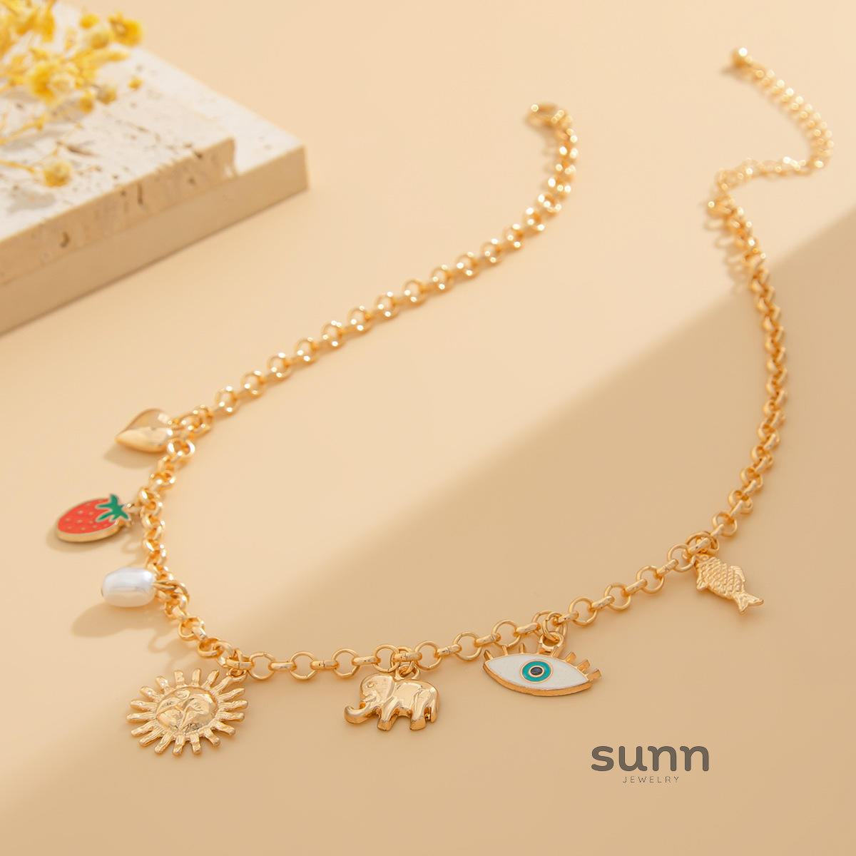 Iniya Dainty Pendant Necklace [O9JJWHS1]