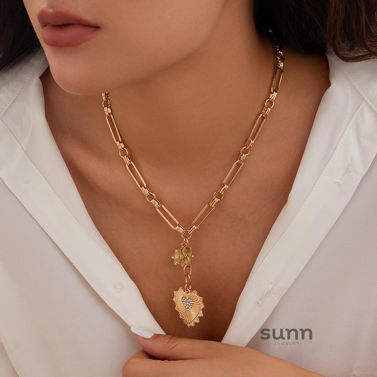 Iniya Dainty Pendant Necklace [14ZEEMZI]