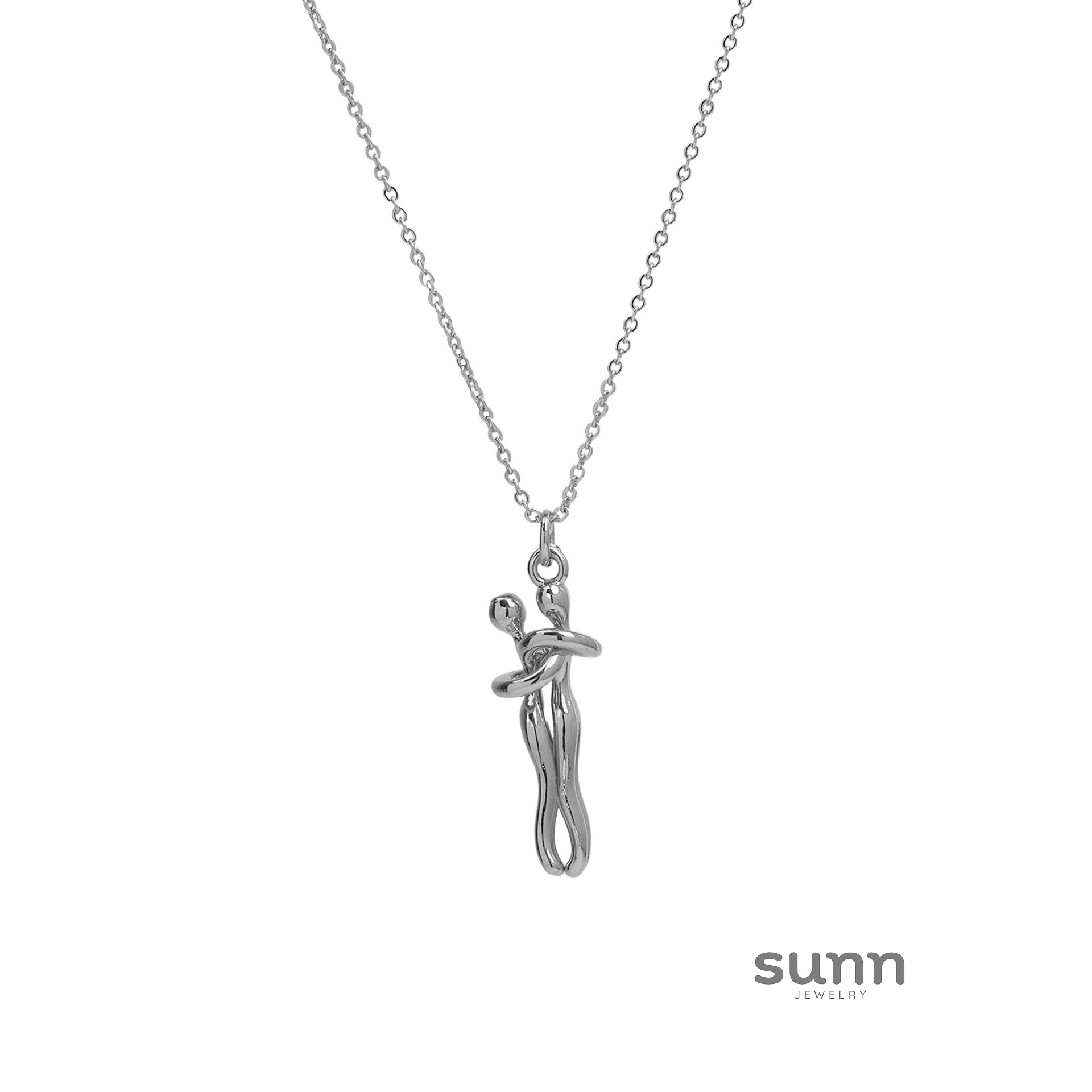Ireland Embrace Heart Necklace [D80Y952I]