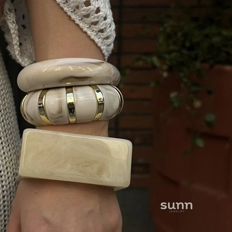 Irelyn Marble Cuff Bracelet