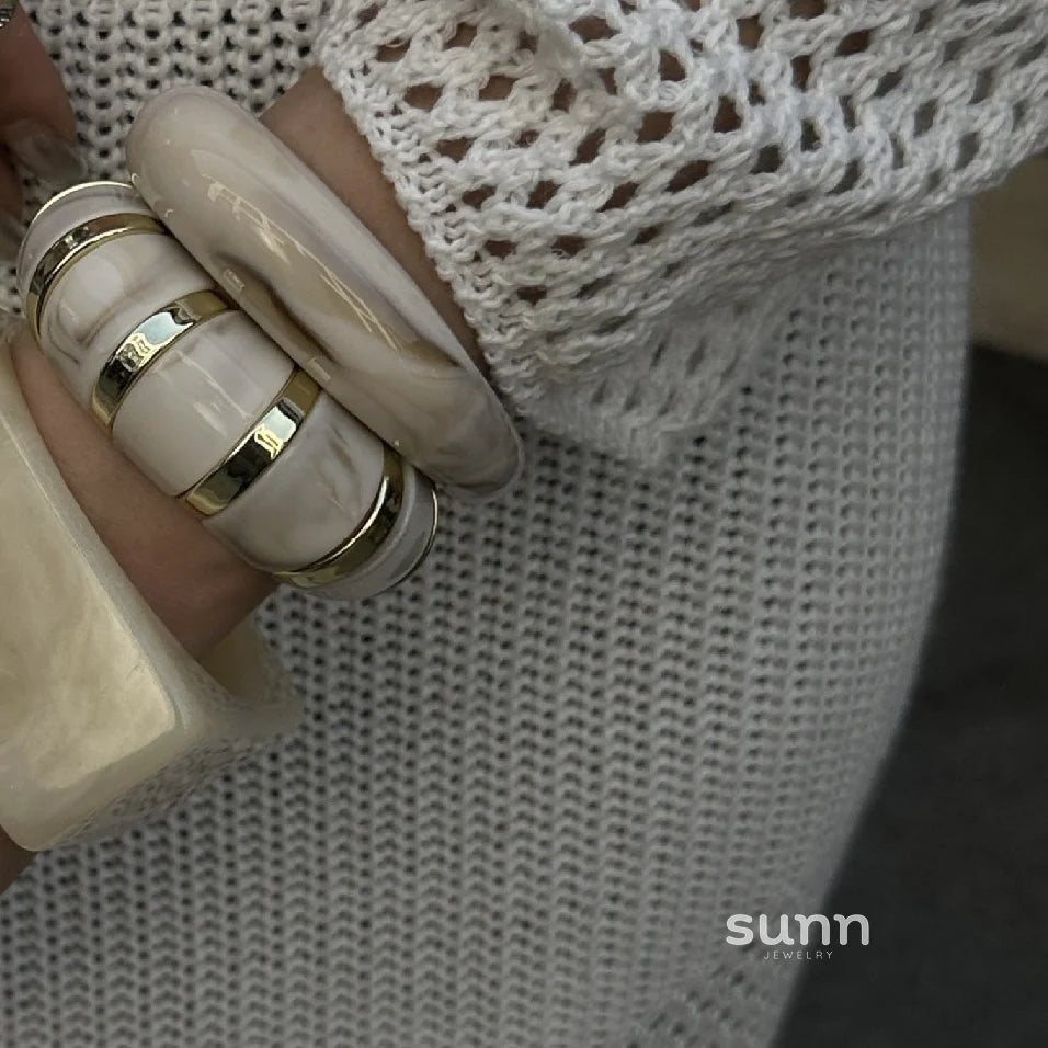 Irelyn Marble Cuff Bracelet