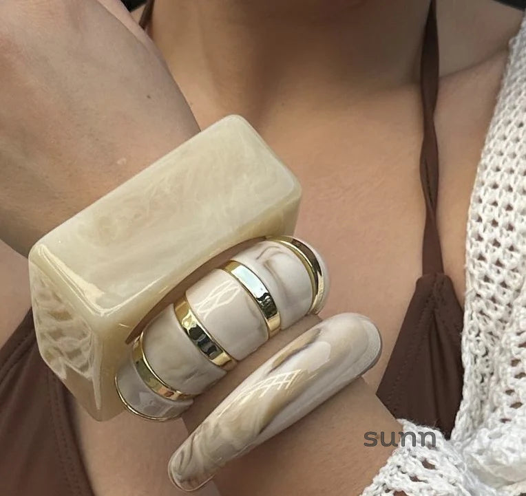 Irelyn Marble Cuff Bracelet