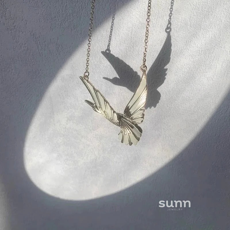 Irie Celestial Crane Necklace