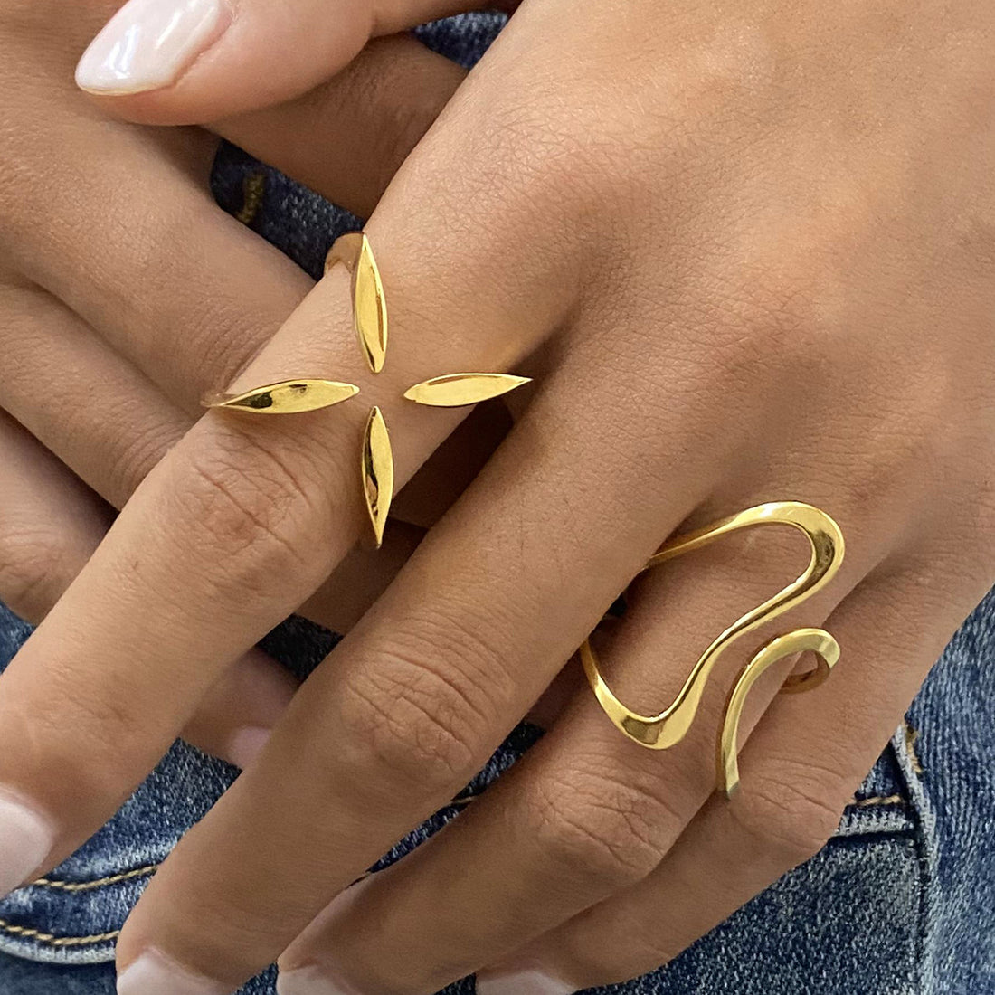 Isabell Dainty Line Ring [NW21PGFQ]