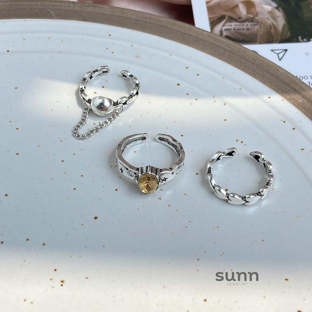 Isabell Delicate Stackable Ring Set [RUCORAUJ]