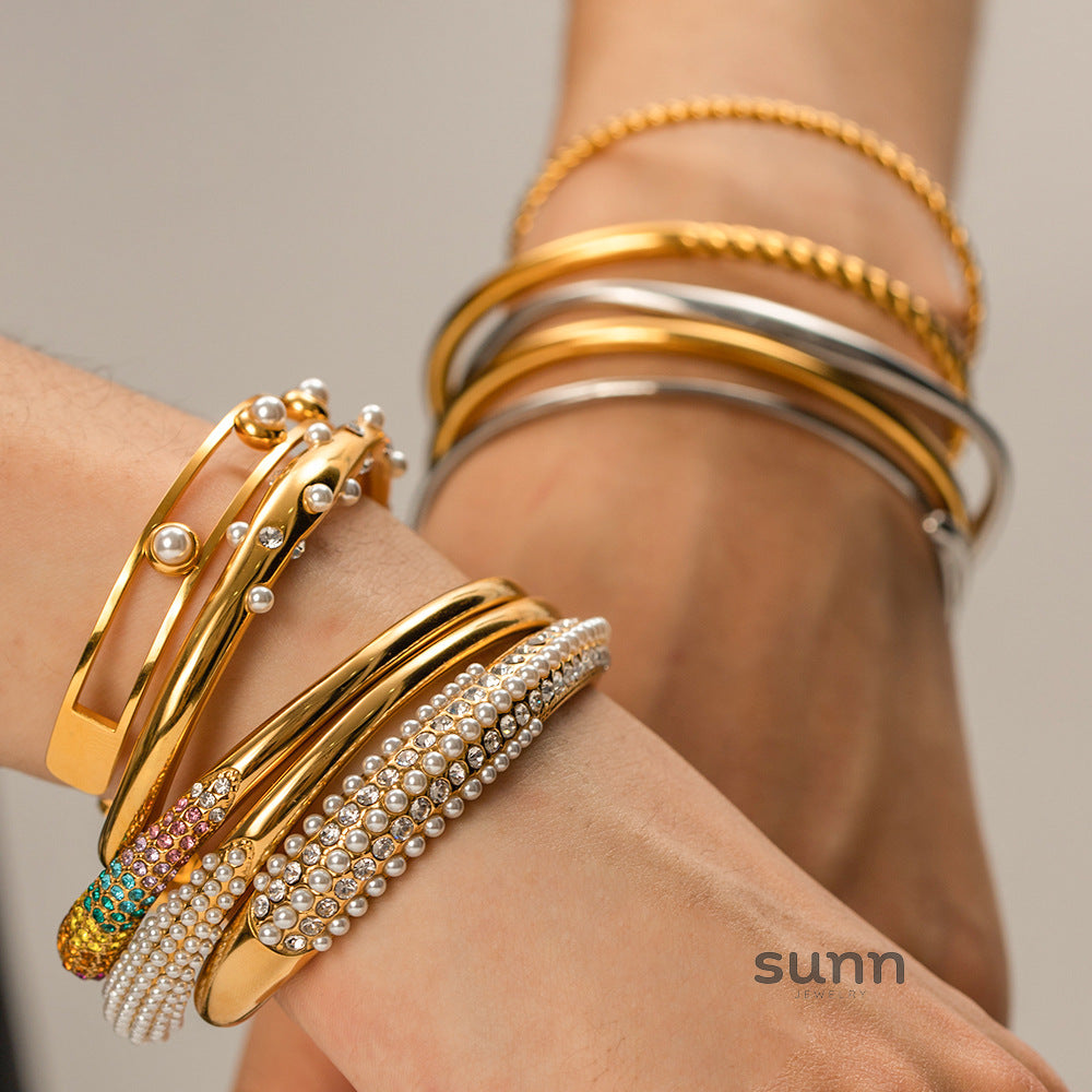 Israa Multi-Layer Pearl Bracelet [EXMAYIHF]