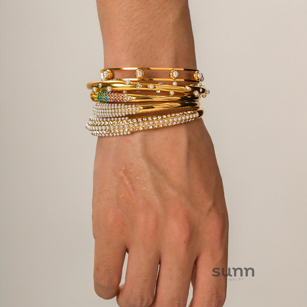 Israa Multi-Layer Pearl Bracelet [RH1Z6ITM]