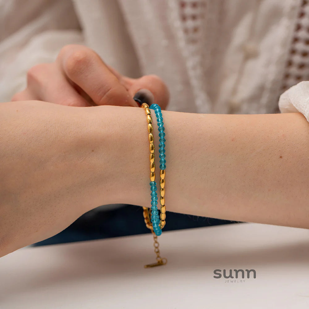Israel Layered Beaded Necklace