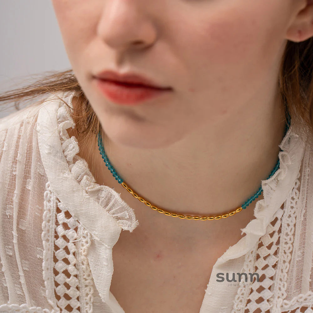 Israel Layered Beaded Necklace